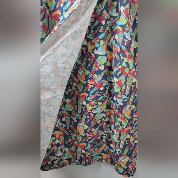 TERRY LEWIS Parrot Print Skirt - Picture 3 of 8